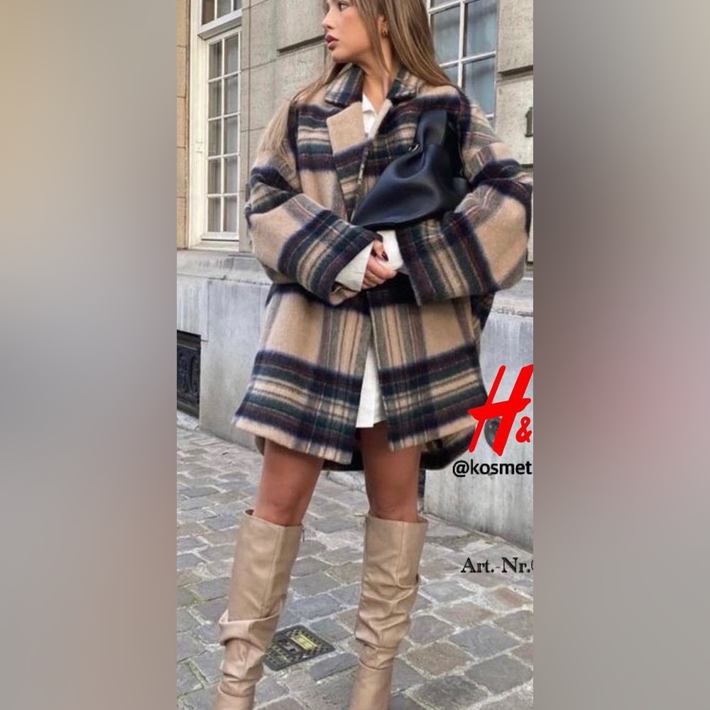 H&M shirt jacket shacket